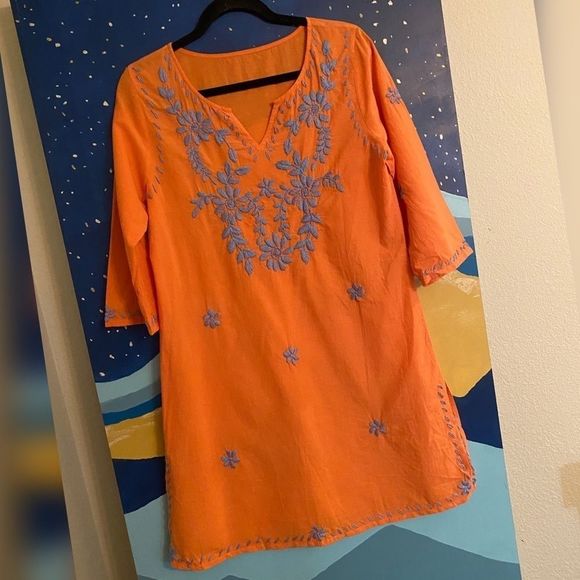 Soft lightweight cotton dress - Picture 1 of 3